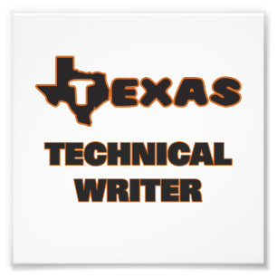 Texas teknisk författare fototryck