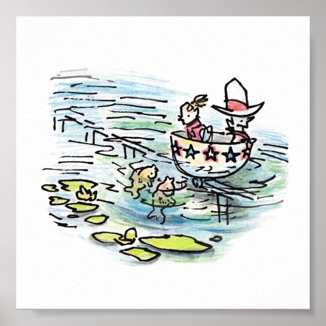 Texas Tekopp Ride Print Poster (Framsidan)