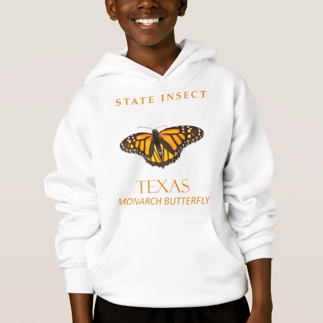 Texas Territory Insekt The Monarch Butterfly T Shirt (Framsida)