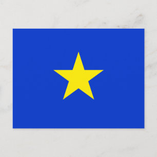 Texas, Texas flagga (1836–1839) Vykort