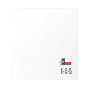 Texas, Texas Flagga och Gul ros Anteckningsblock