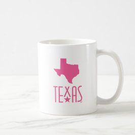 Texas, Texas, rosa Kaffemugg
