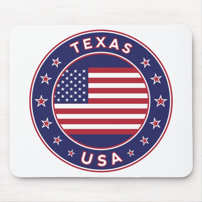 Texas, Texas t-shirt, Texas-poster, Texas-dekal Musmatta (Framsidan)
