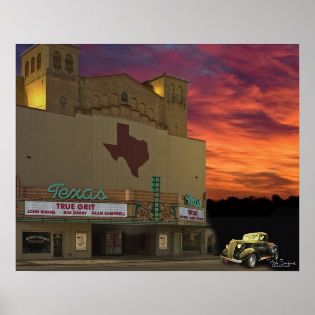 Texas Theater San Angelo poster (Framsidan)