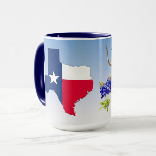Texas Theme on blues, Mugg