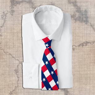 Texas Ties, mode USA, Texas Flagga business Slips