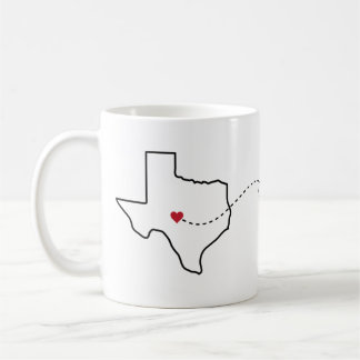 Texas till Illinois - Heart2Heart Kaffemugg