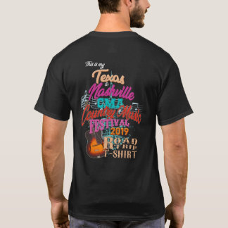 Texas till skjortor för resa för väg för Nashville T Shirt