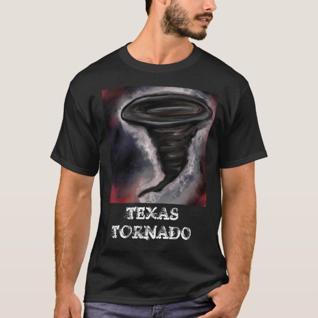 TEXAS-TORNADO T SHIRT (Framsida)