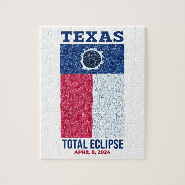 Texas Total Eclipse Puzzle Pussel (Vertikal)