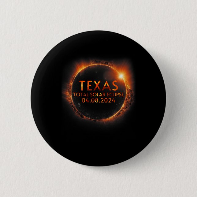 Texas Total Solar Eclipse April 8 2024 Texas Solar Knapp (Framsida)