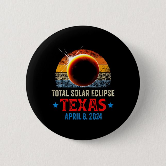Texas Total Solar Eclipse April 8 2024 Texas Solar Knapp (Framsida)