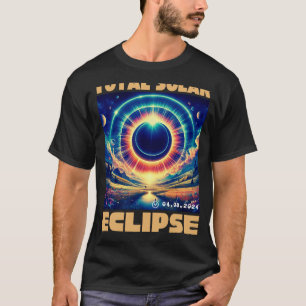 Texas Total Solar Eclipse April 8 2024 Texas Solar T Shirt