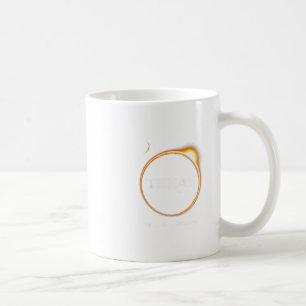 Texas Totality 4.08.2024 Total Solar Eclipse 2024 Kaffemugg