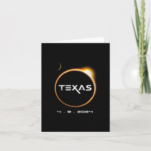 Texas Totality 4.08.2024 Total Solar Eclipse 2024 Kort