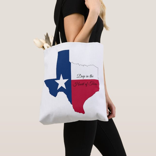 Texas Totebag Tygkasse (Närbild)