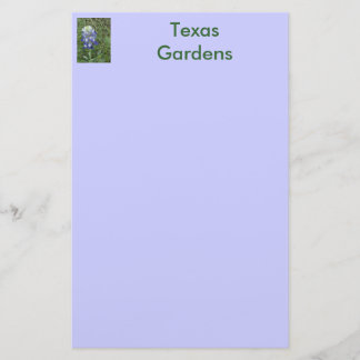 Texas trädgårdar - Bluebonnet Brevpapper