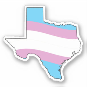 Texas Trans Pride Klistermärken