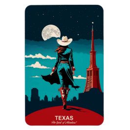 Texas Travel: Äventyr Flexible-andan Magnet