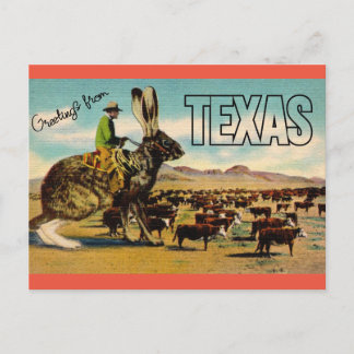 Texas Travel Hälsning vykort - Vintage resor