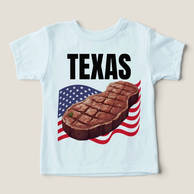 Texas Tri-Blend Bella+Canvas T Shirt (Design Framsida)