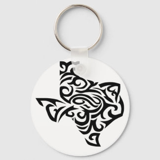 Texas Tribal Art Keychain Nyckelring