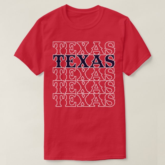 Texas TShirt 4 T Shirt (Design framsida)