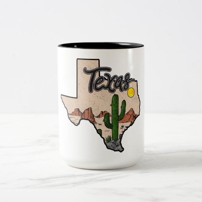 Texas Två-Tonad Mugg (Center)