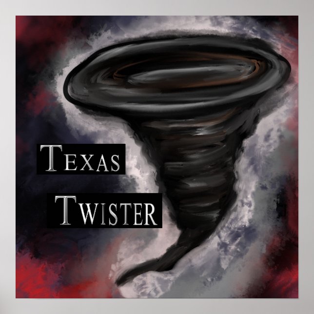 TEXAS TWISTER POSTER (Framsidan)