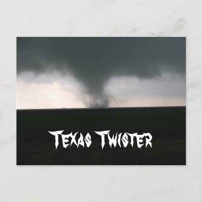 Texas Twister Vykort (Framsida)
