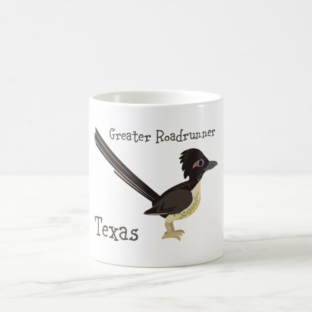 Texas Underbarare Roadrunner Kaffemugg (Center)