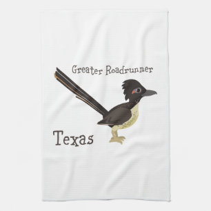 Texas Underbarare Roadrunner Kökshandduk