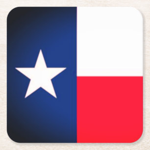 Texas Underläggs Underlägg Papper Kvadrat