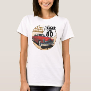 Texas US Route 80 - Dixie Overland T-shirt