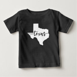Texas USA delstats karta T Shirt