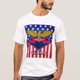 Texas USA flagga T Shirt