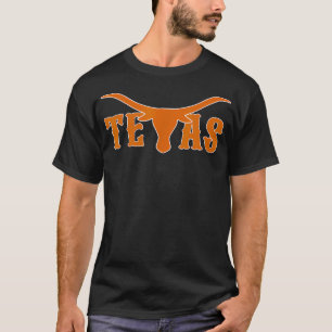 Texas Usa Longhorn Austin Pride Bull American T Shirt