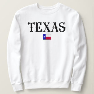 Texas USA:s delstat Karta Flagga T Shirt