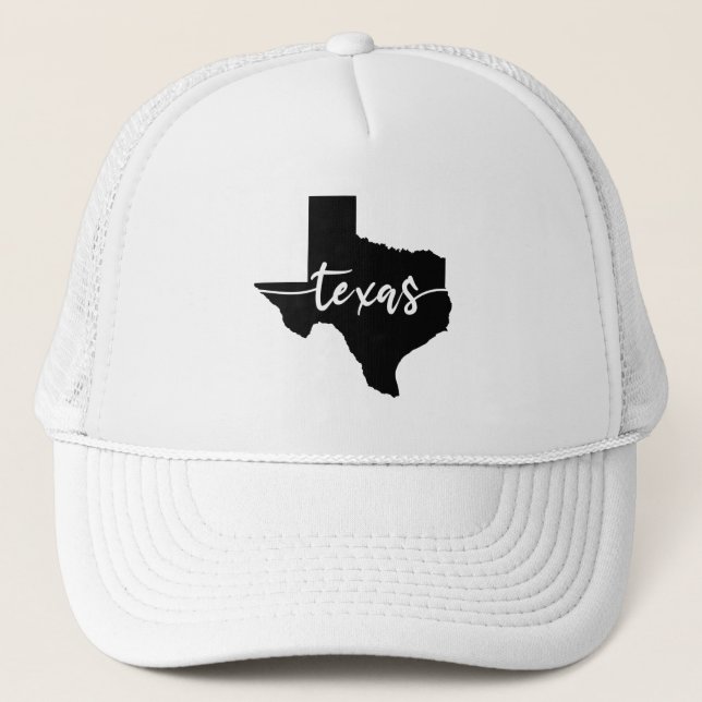 Texas USA State Karta Keps (Framsida)