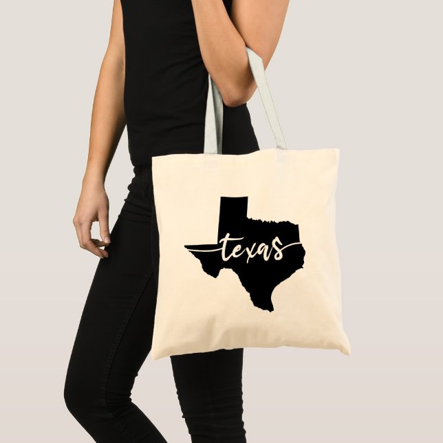 Texas USA State Karta Tygkasse (Framsida (produkt))