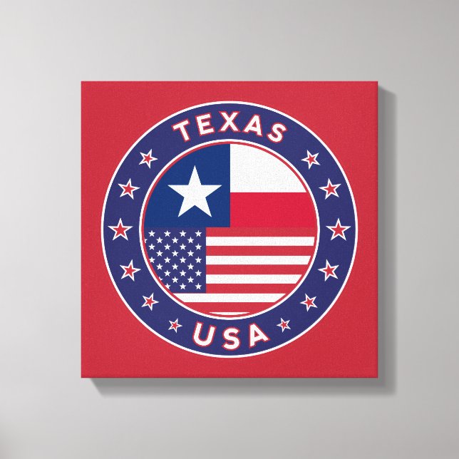 Texas, USA Stater, Texas poster, canvas (Framsida)