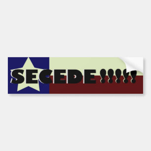 Texas UTTRÄDER UR!!!!! Bildekal