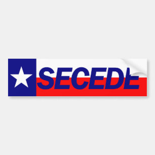 Texas UTTRÄDER UR bildekalet Bildekal