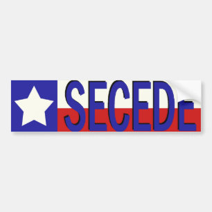 Texas UTTRÄDER UR bildekalet Bildekal