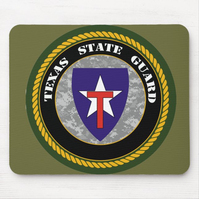 Texas vadderar den statliga vaktmusen musmatta (Framsidan)