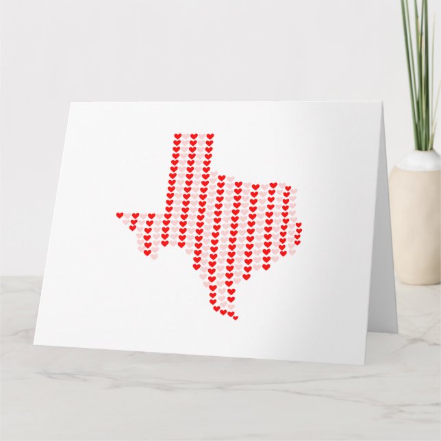 Texas välkomstkort kort (Framsida)