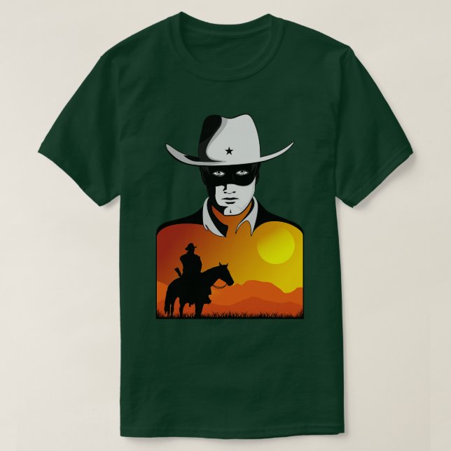 Texas Vibes Sunset Vibes Patrol T Shirt (Design framsida)