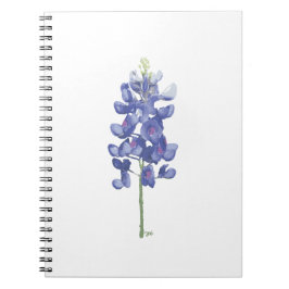 Texas Vild Flower Bluebonnet Anteckningsbok