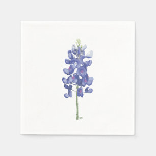 Texas Vild Flower Bluebonnet Pappersservett