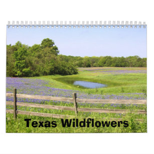 Texas vildblommar kalender